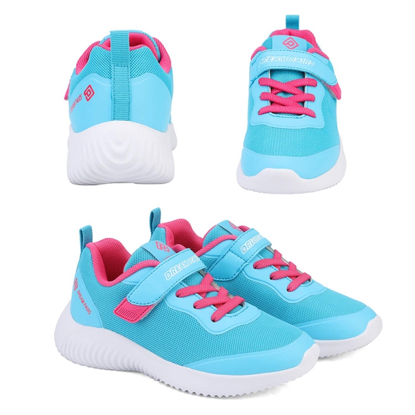 [EZ-Ons BreezeRunners] Breathable And Lightweight Kids Running Sneakers - BABY BLUE - 5